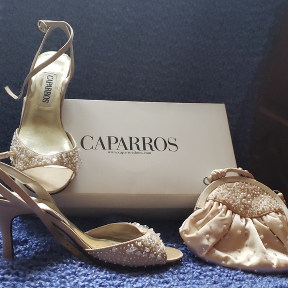 Caparros Shoes - IT'S FORMAL WINTER TIME!Caporrnos Beaded with Evening Bag